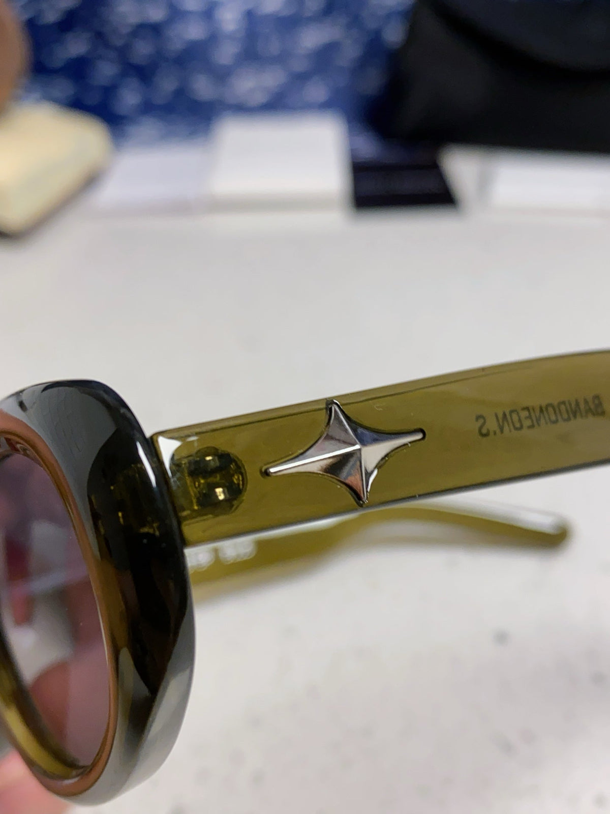 Gentle Monster BANDONA Round Black Lens Sunglasses for Men & Women - 998481 - detail image 7