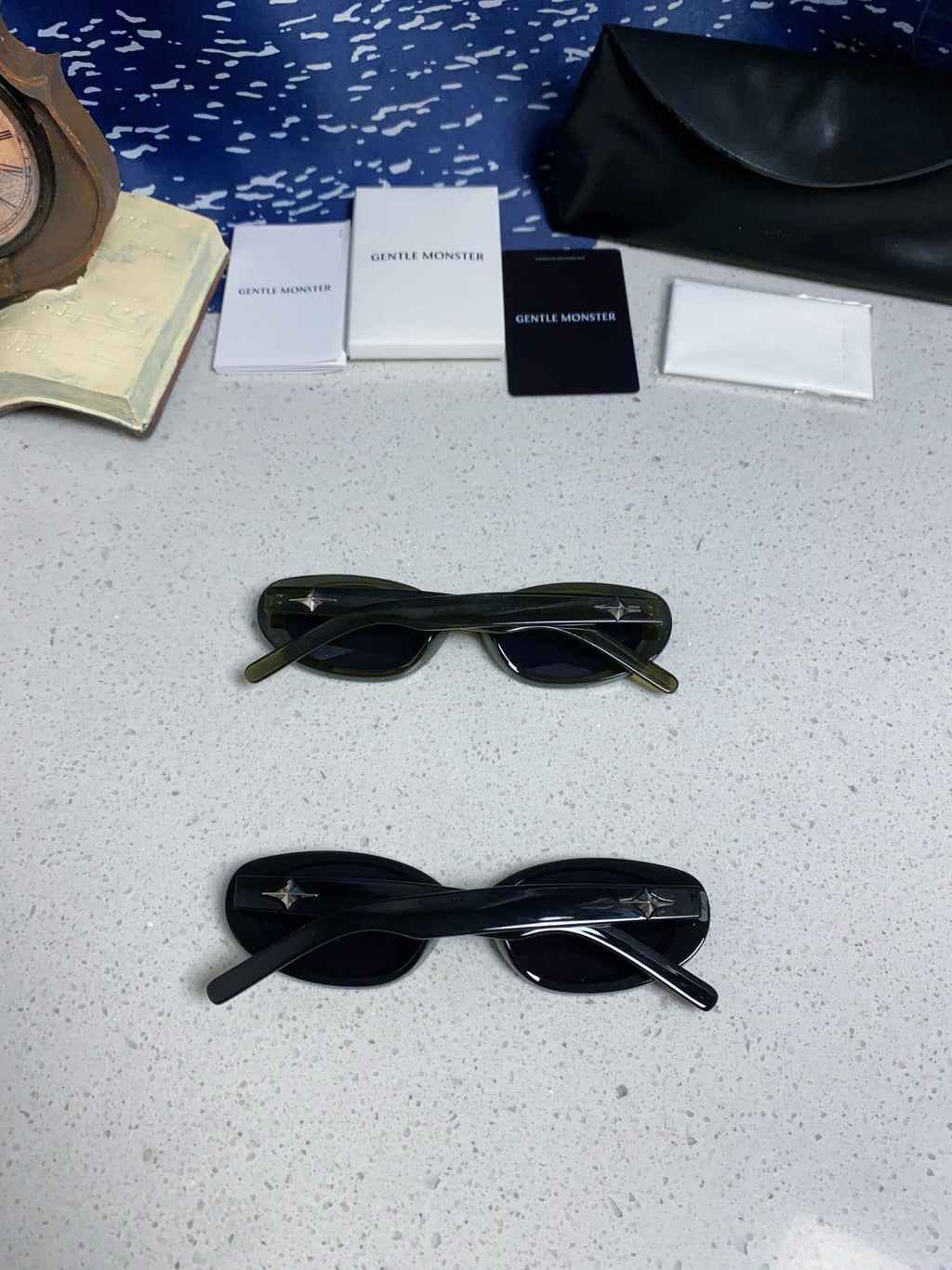 Gentle Monster BANDONA Round Black Lens Sunglasses for Men & Women - 432957 - detail image 11