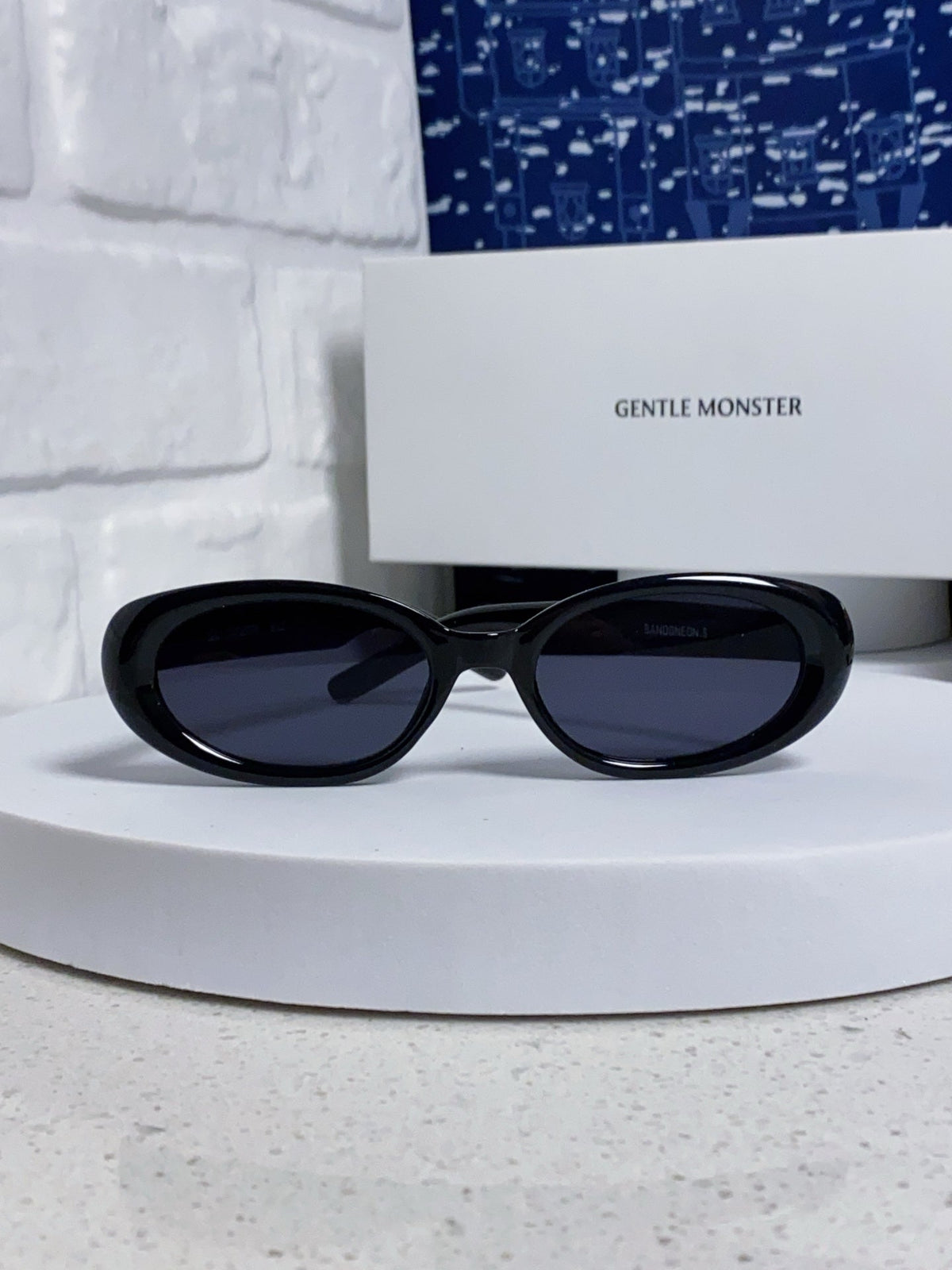 Gentle Monster BANDONA Round Black Lens Sunglasses for Men & Women - 998482 - detail image 2