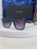 Prada Square Blue Lens Sunglasses for Men & Women - 487019