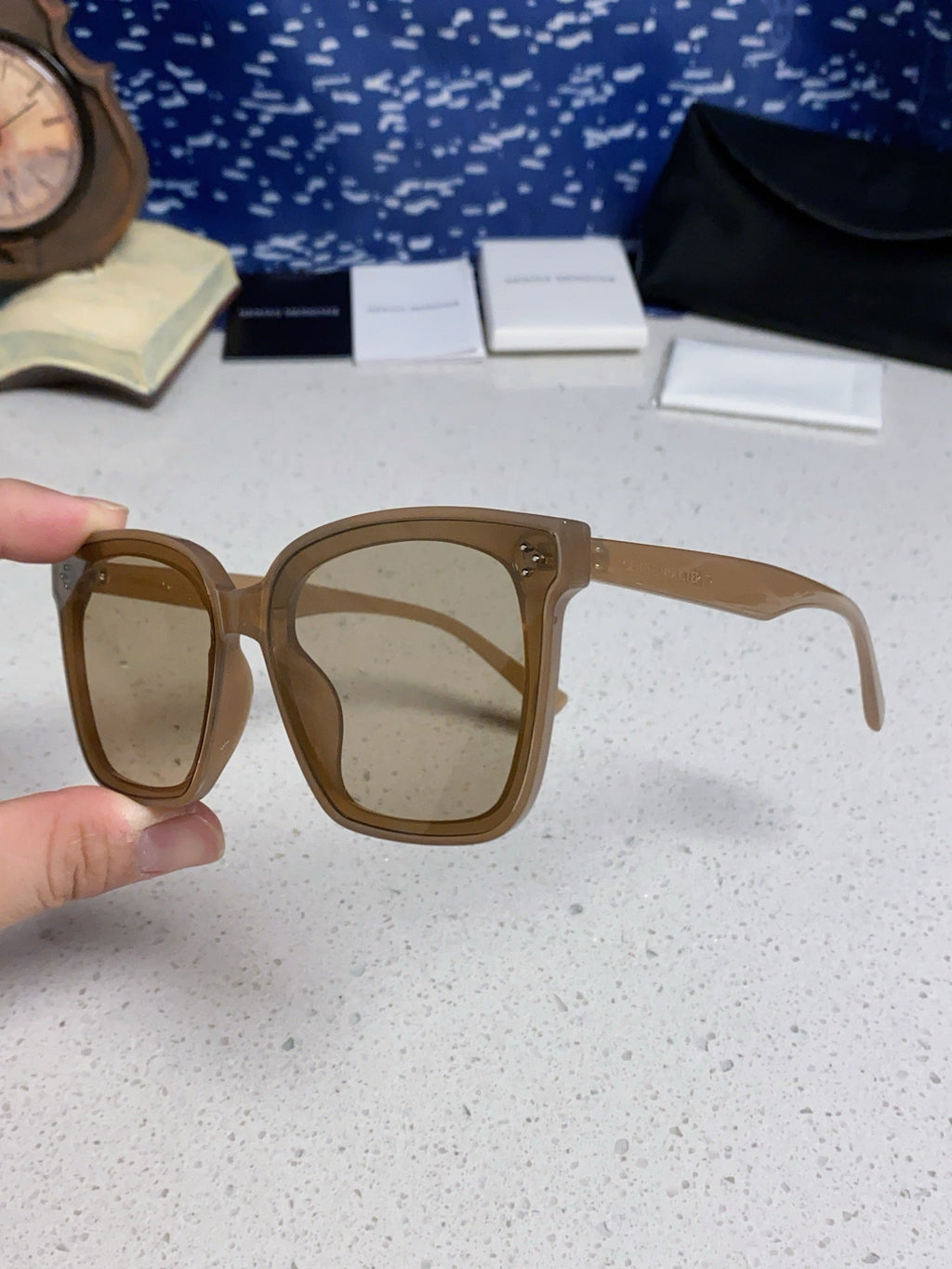 Gentle Monster HER Polarized Fashion Brown Lens Sunglasses for Men & Women - detail image 6