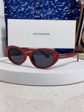 Gentle Monster JEANS Cat-Eye Pink Lens Sunglasses for Men & Women - 132650