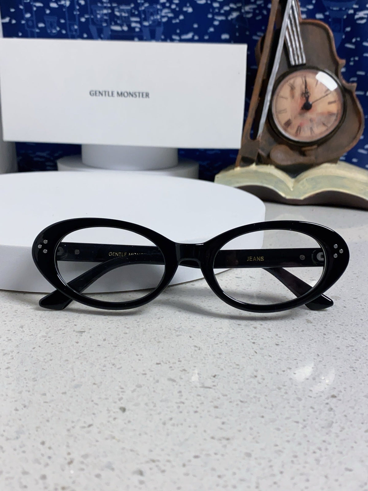 Gentle Monster JEANS Cat-Eye Silver Lens Sunglasses for Men & Women - 372602 - detail image 9