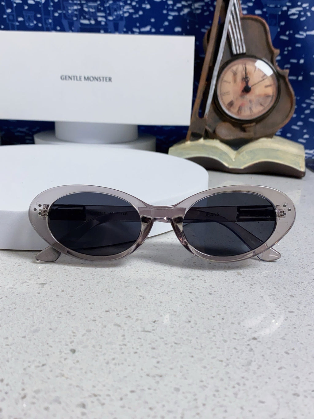 Gentle Monster JEANS Cat-Eye Silver Lens Sunglasses for Men & Women - 372603 - detail image 9