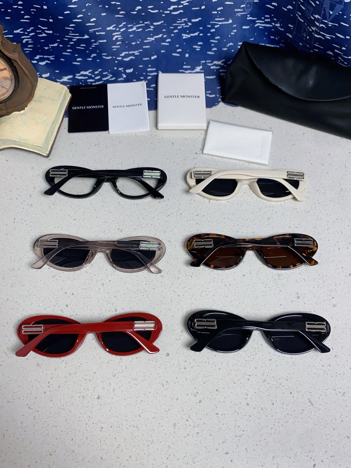 Gentle Monster JEANS Cat-Eye Silver Lens Sunglasses for Men & Women - 132648 - detail image 11