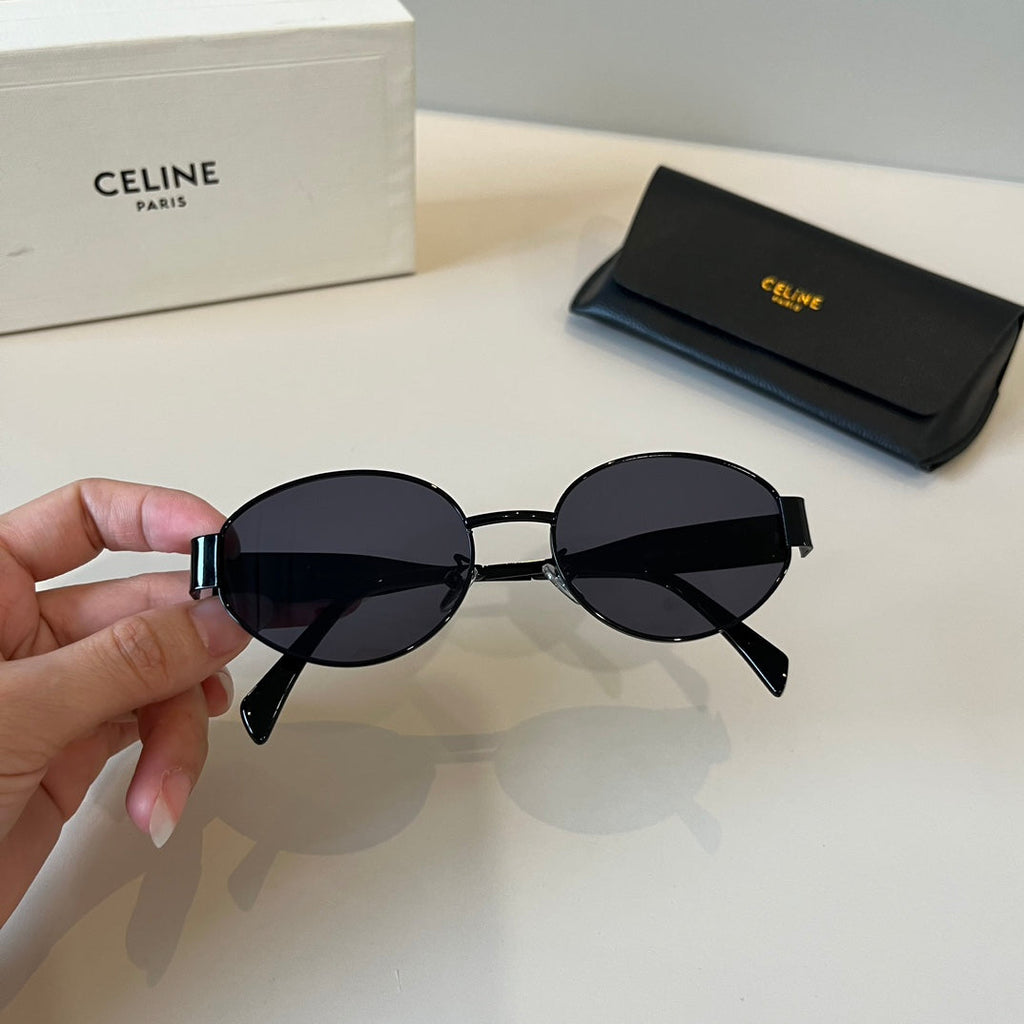 Celine Cat-Eye Black Lens Sunglasses for Men & Women - 432030 - detail image 8