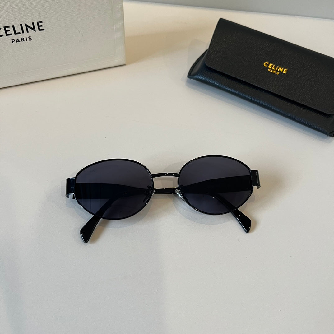 Celine Cat-Eye Black Lens Sunglasses for Men & Women - 432030 - detail image 9