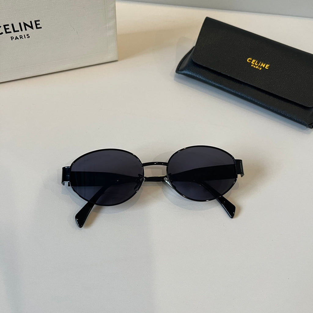 Celine Cat-Eye Black Lens Sunglasses for Men & Women - 372033 - detail image 9