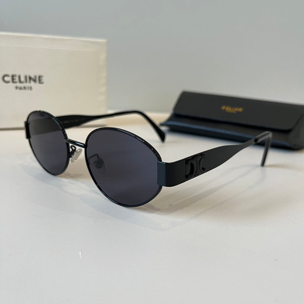 Celine Cat-Eye Black Lens Sunglasses for Men & Women - 372033 - detail image 3