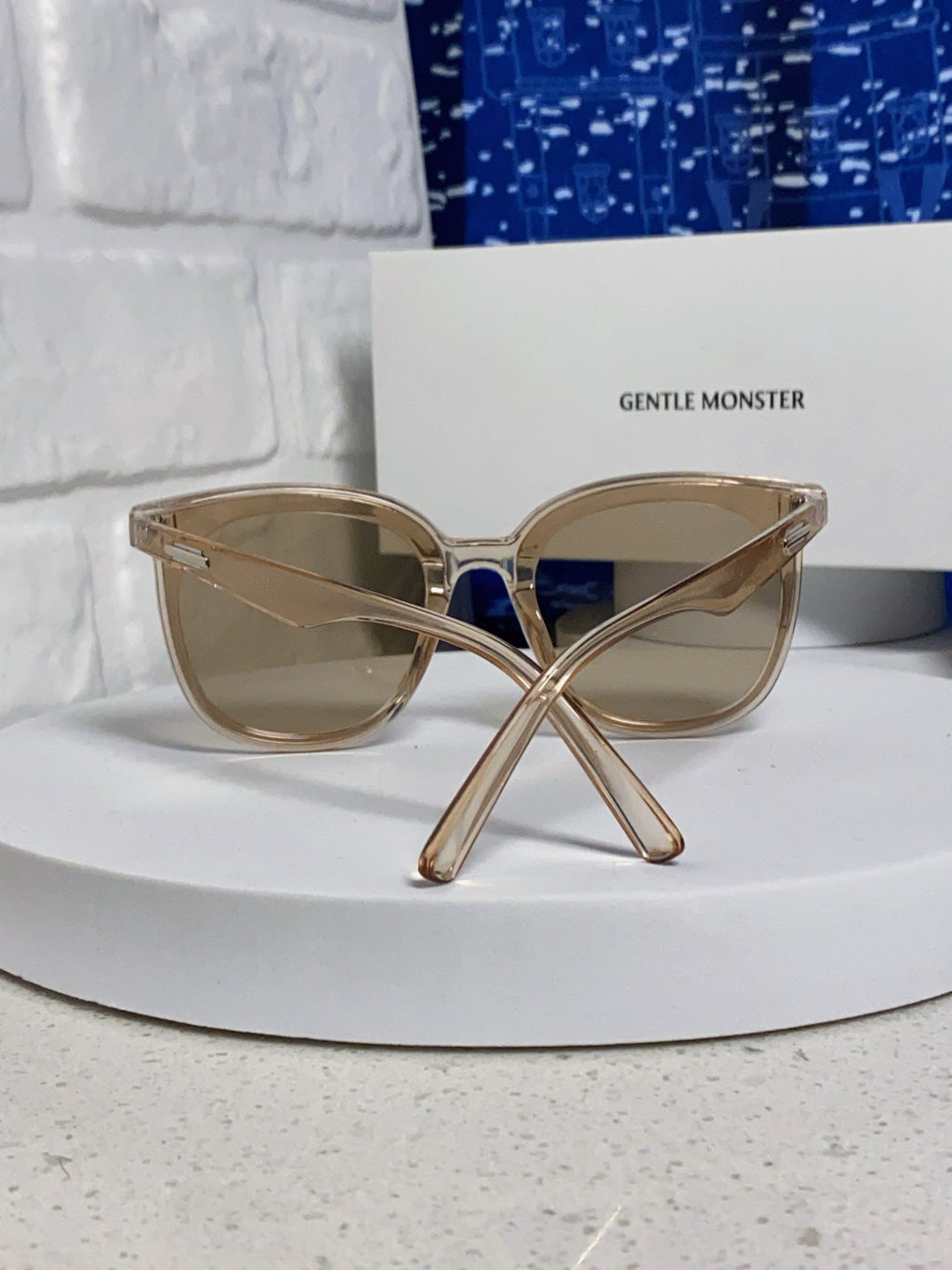 Gentle Monster JACKIE Fashion Brown Lens Sunglasses for Men & Women - 466395 - detail image 3