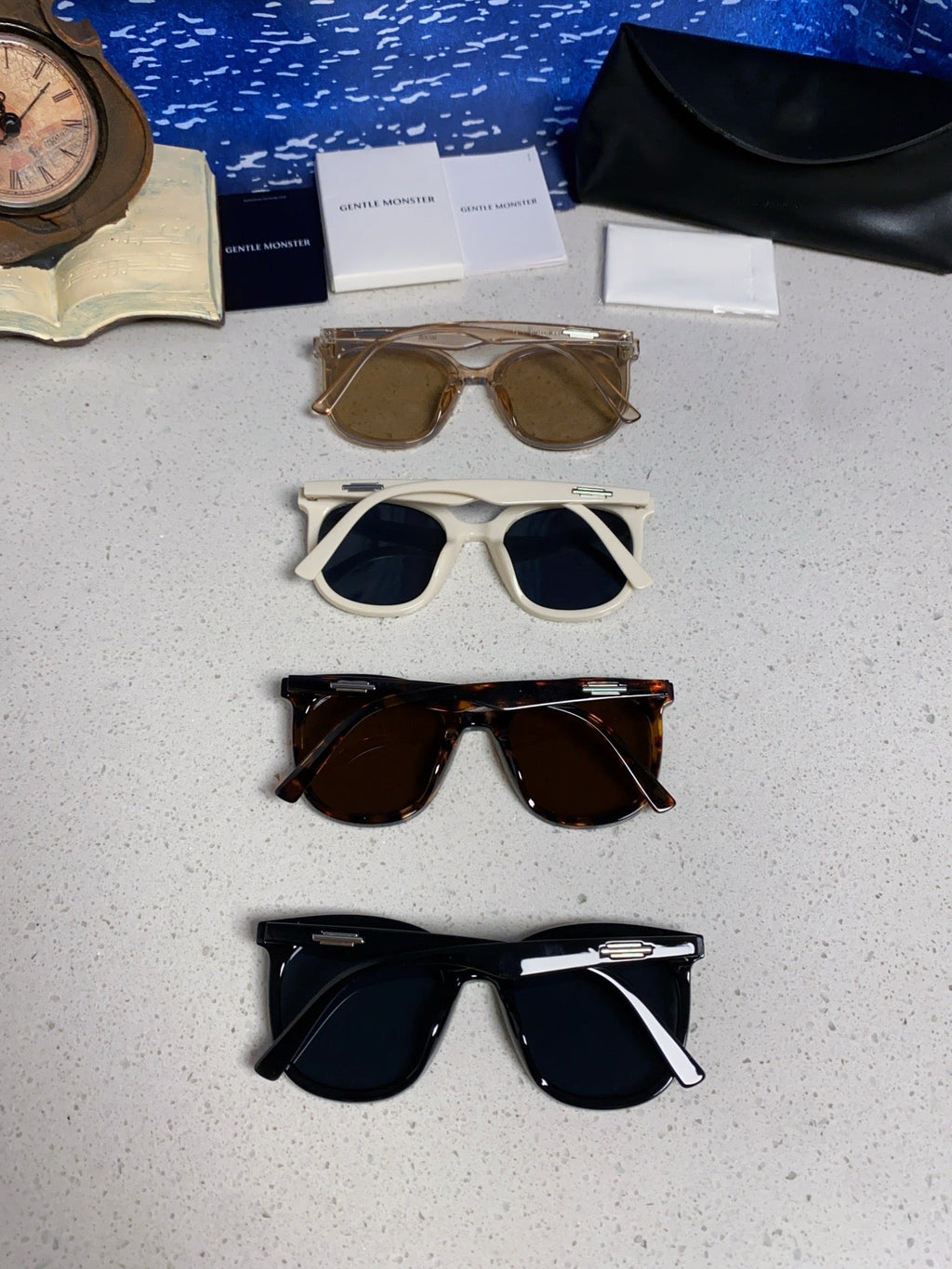 Gentle Monster JACKIE Fashion Blue Lens Sunglasses for Men & Women - detail image 11