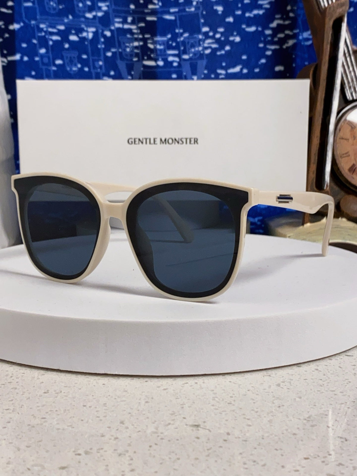 Gentle Monster JACKIE Fashion Blue Lens Sunglasses for Men & Women