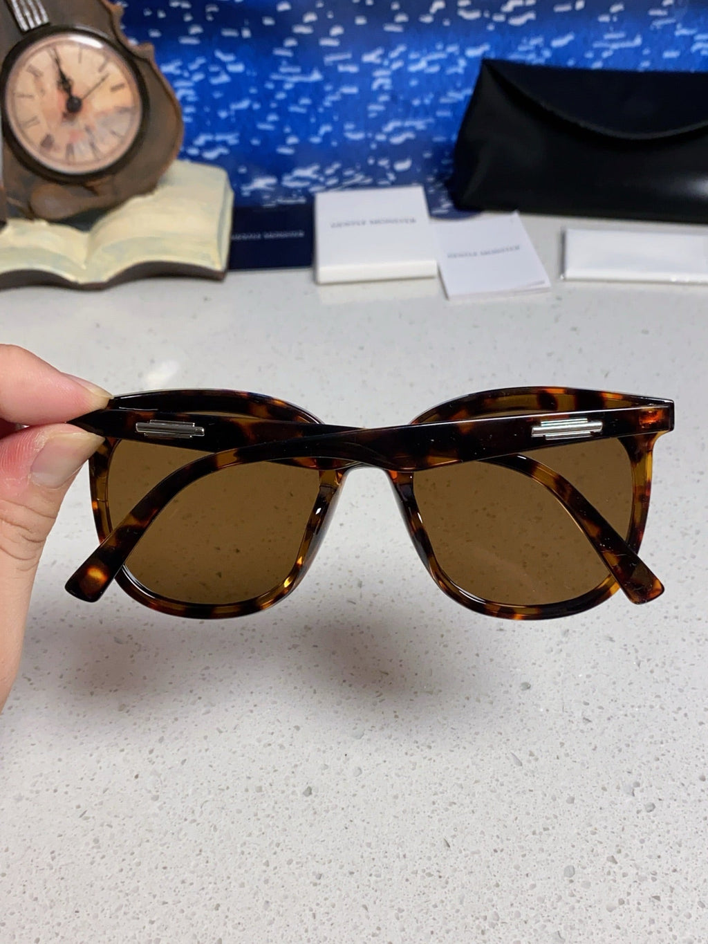 Gentle Monster JACKIE Fashion Brown Lens Sunglasses for Men & Women - detail image 5