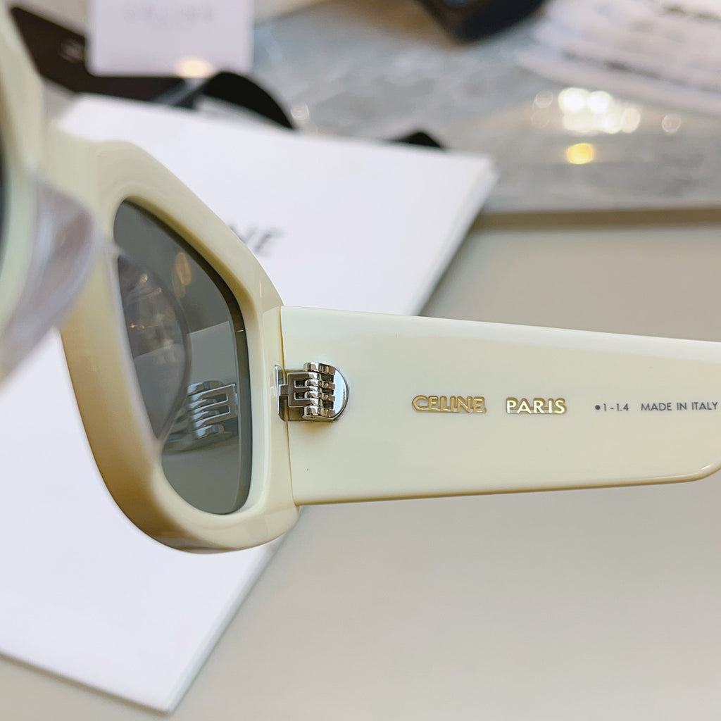 Celine CL40282U Fashion Brown Lens Sunglasses for Men & Women - detail image 6