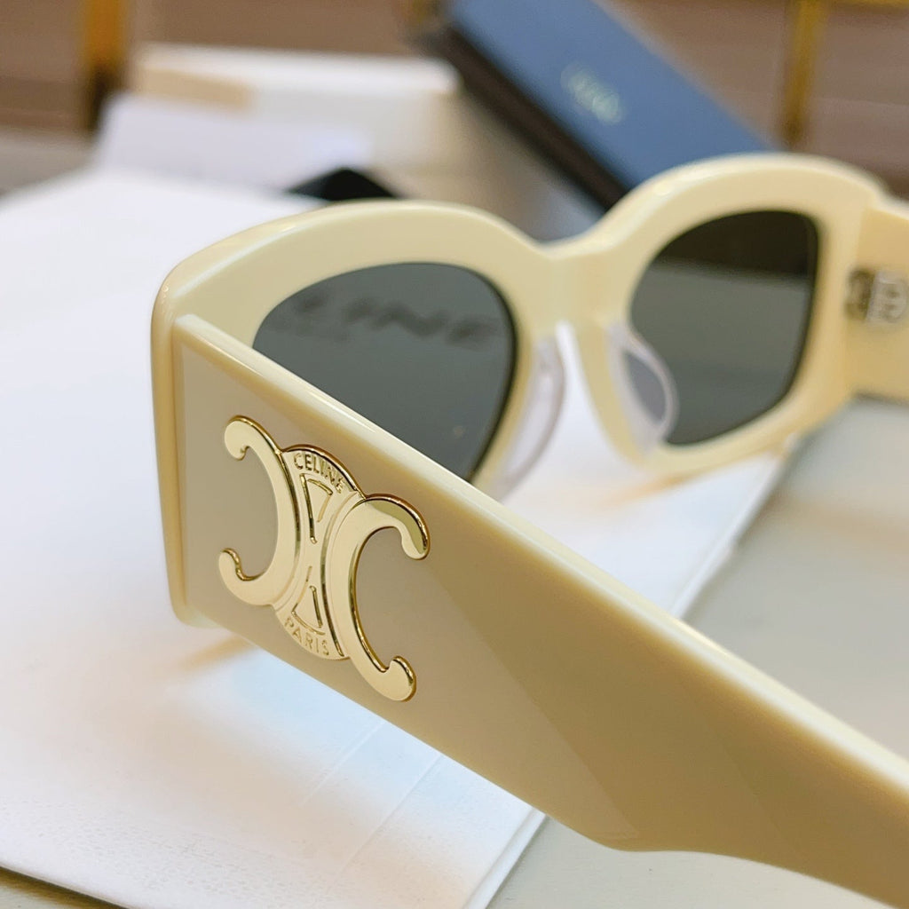 Celine CL40282U Fashion Brown Lens Sunglasses for Men & Women - detail image 7