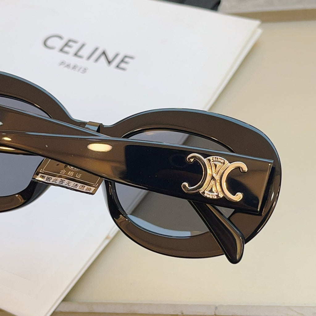 Celine CL40312U Fashion Black Lens Sunglasses for Men & Women - 382543 - detail image 4