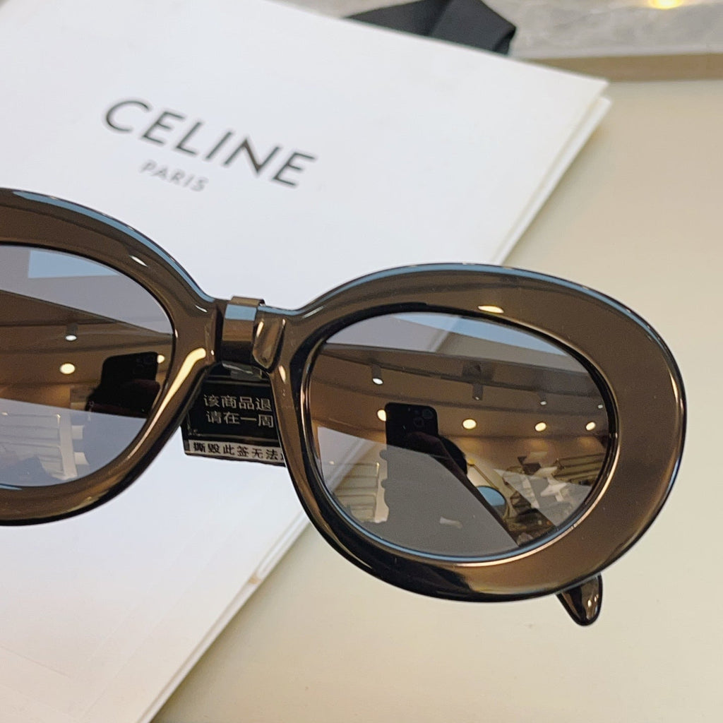 Celine CL40312U Fashion Black Lens Sunglasses for Men & Women - 382543 - detail image 3