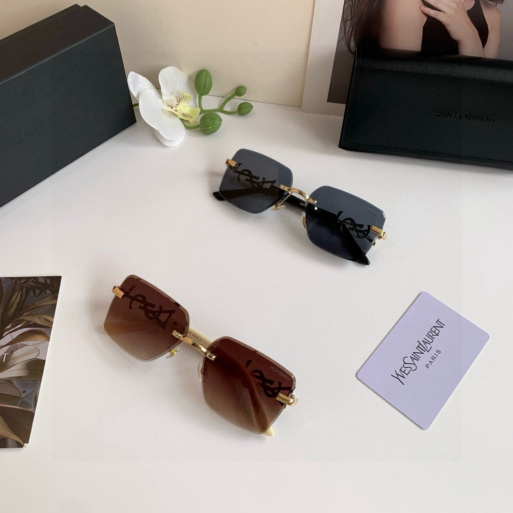 Saint Laurent Fashion Red Lens Sunglasses for Men & Women - 997998 - detail image 4