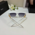 Dior Square Gray Lens Sunglasses for Men & Women - 371967