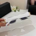 Saint Laurent Metal Fashion Silver Lens Sunglasses for Men & Women - 486906