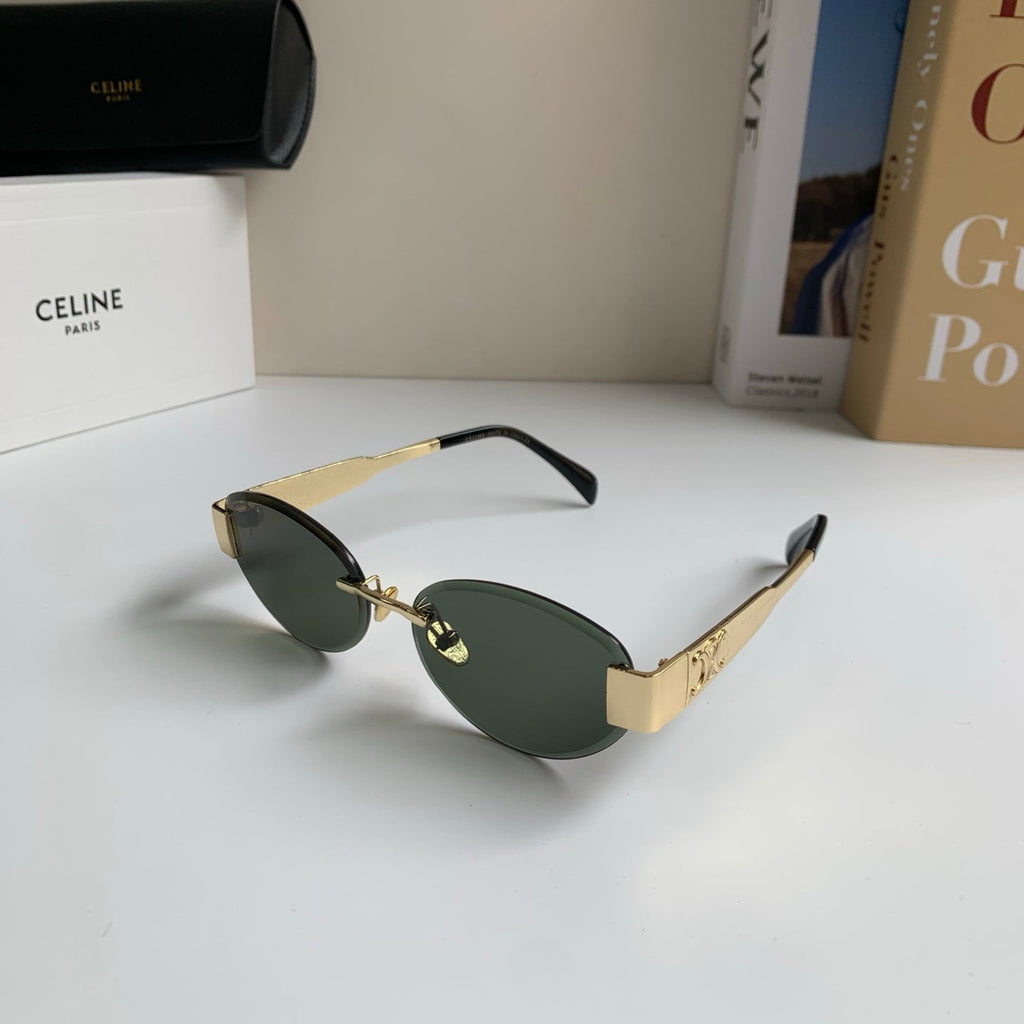 Celine Round Silver Lens Sunglasses for Men & Women - 358280 - detail image 2