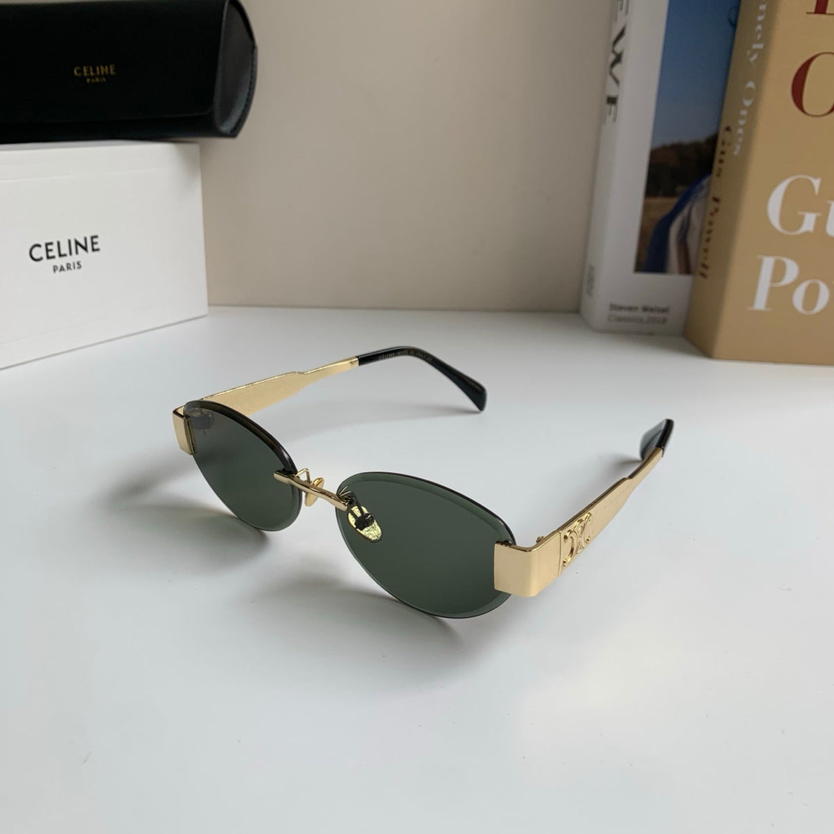 Celine Round Silver Lens Sunglasses for Men & Women - 358280 - detail image 2