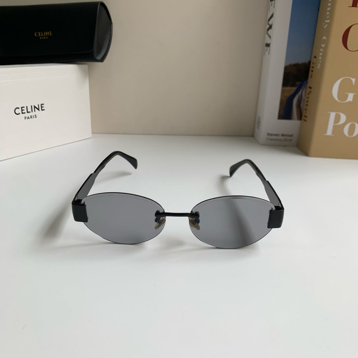 Celine Round Silver Lens Sunglasses for Men & Women - 358281 - detail image 5