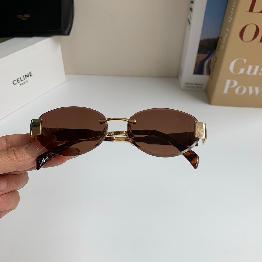 Celine Round Silver Lens Sunglasses for Men & Women - 449244 - detail image 3