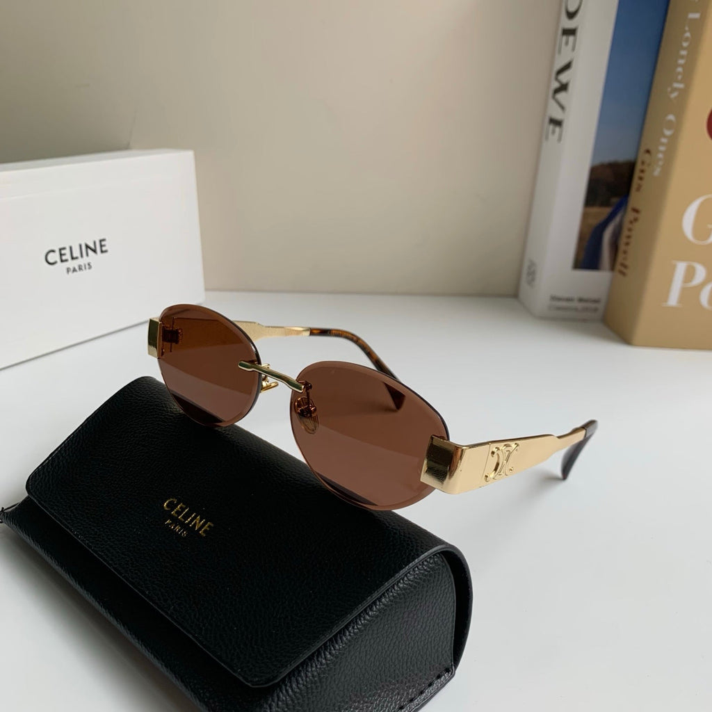 Celine Round Silver Lens Sunglasses for Men & Women - 358282 - detail image 4