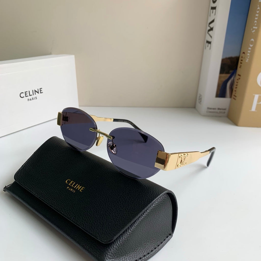Celine Round Silver Lens Sunglasses for Men & Women - 449245 - detail image 5