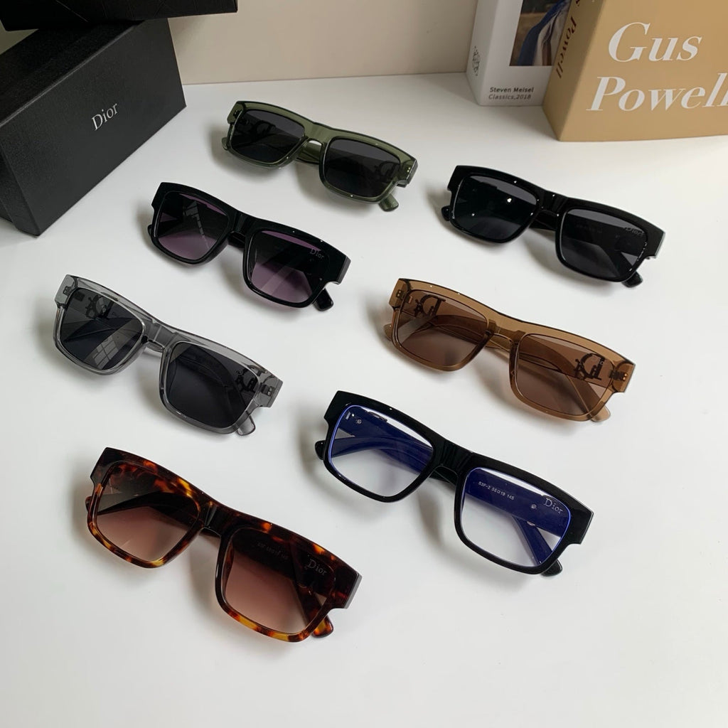 Dior Polarized Square Red Lens Sunglasses for Men & Women - 358210 - detail image 10