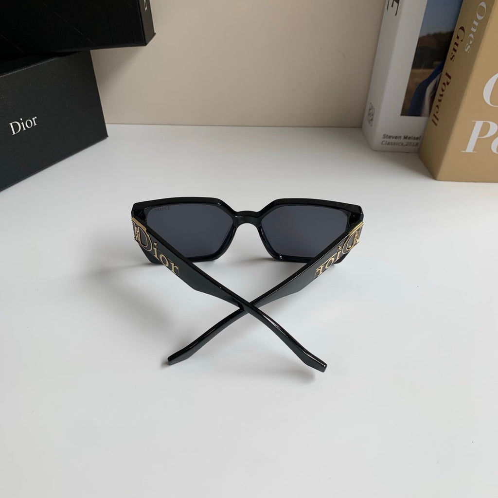 Dior Polarized Square Black Lens Sunglasses for Men & Women - 371932 - detail image 8