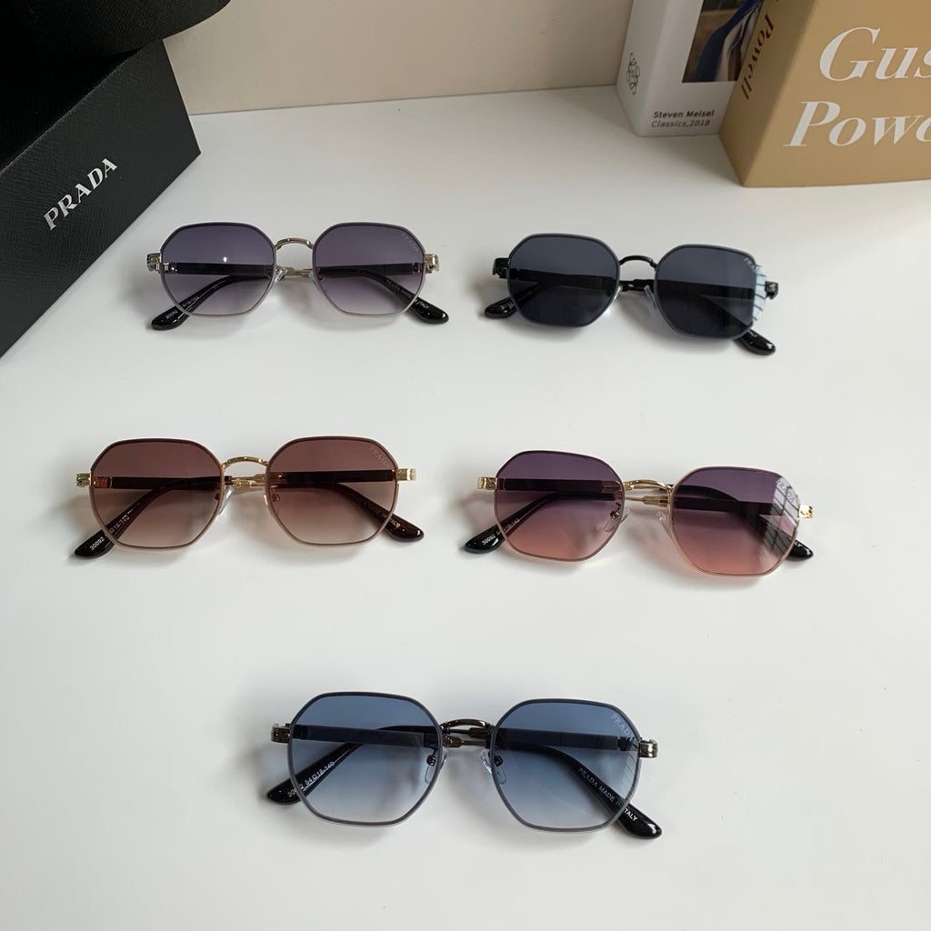 Prada Metal Fashion Silver Lens Sunglasses for Men & Women - 465599 - detail image 9