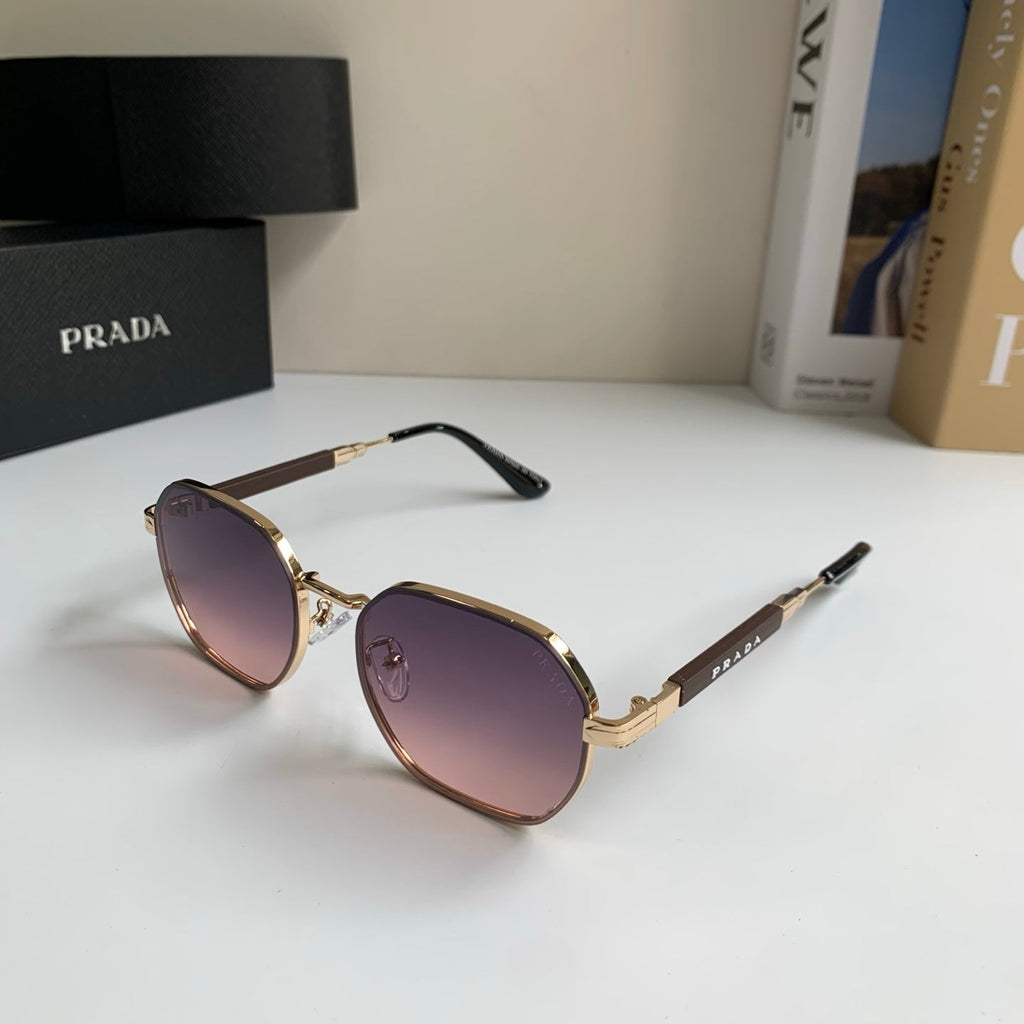 Prada Metal Fashion Silver Lens Sunglasses for Men & Women - 465598 - detail image 2