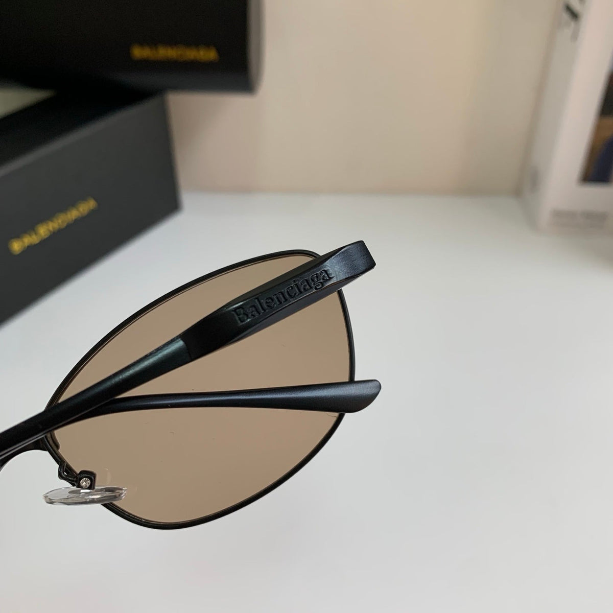 Balenciaga Fashion Silver Lens Sunglasses for Men & Women - 416095 - detail image 7