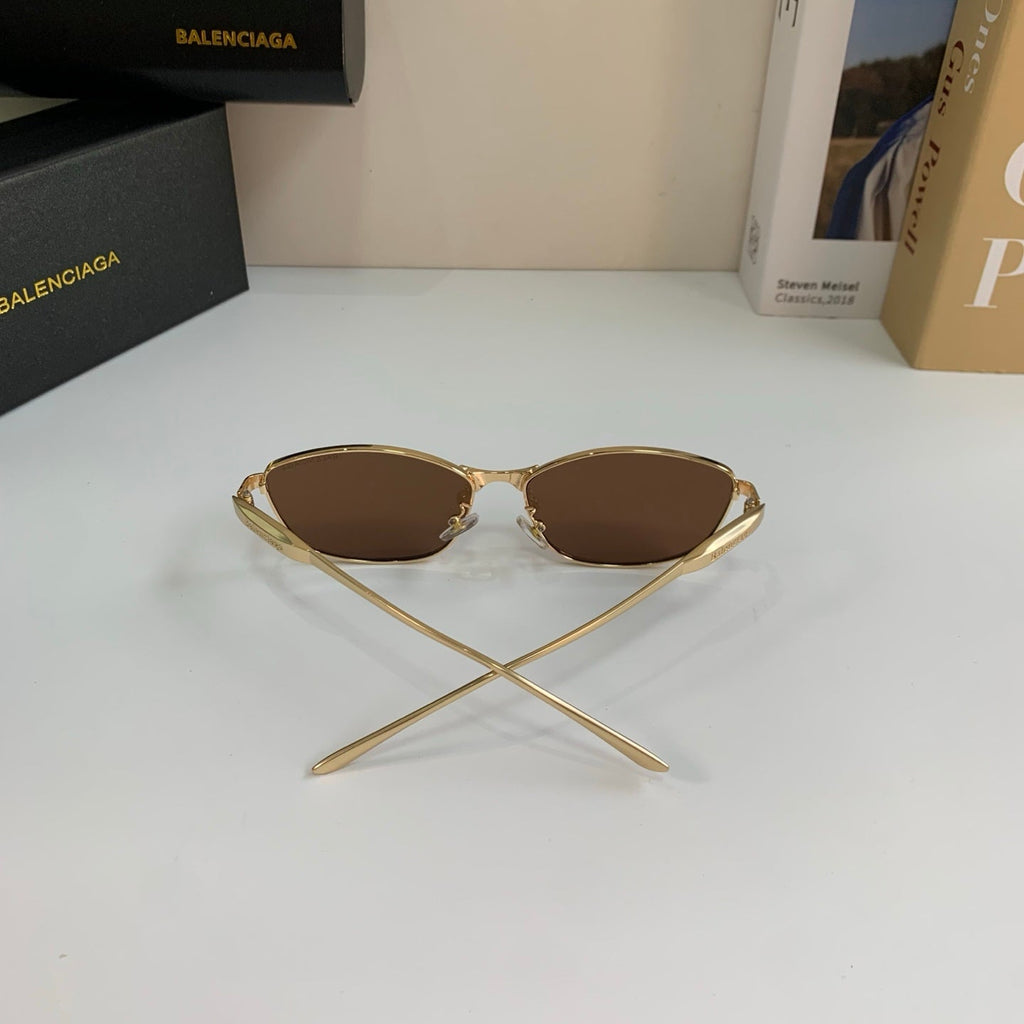 Balenciaga Fashion Brown Lens Sunglasses for Men & Women - detail image 8