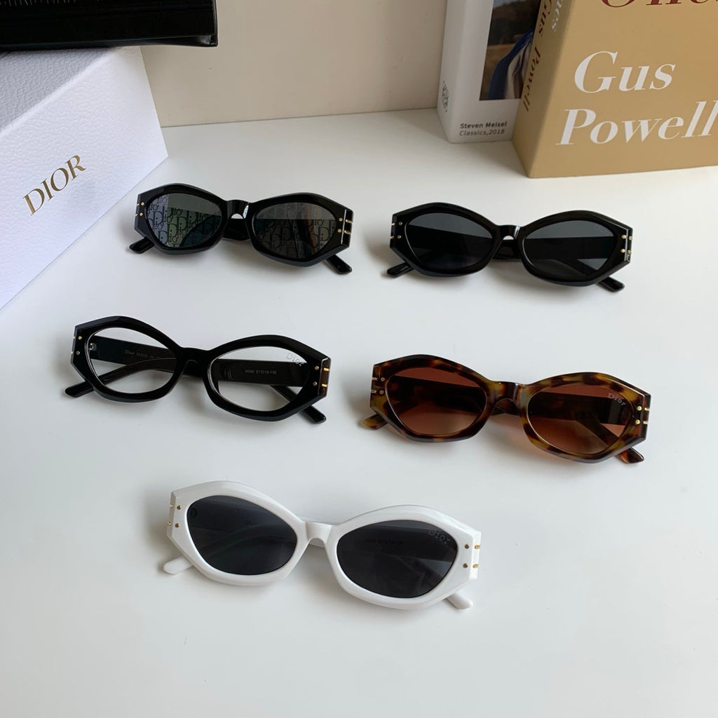 Dior Polarized Cat-Eye Black Lens Sunglasses for Men & Women - 382464 - detail image 9