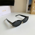 Dior Polarized Cat-Eye Black Lens Sunglasses for Men & Women - 382465