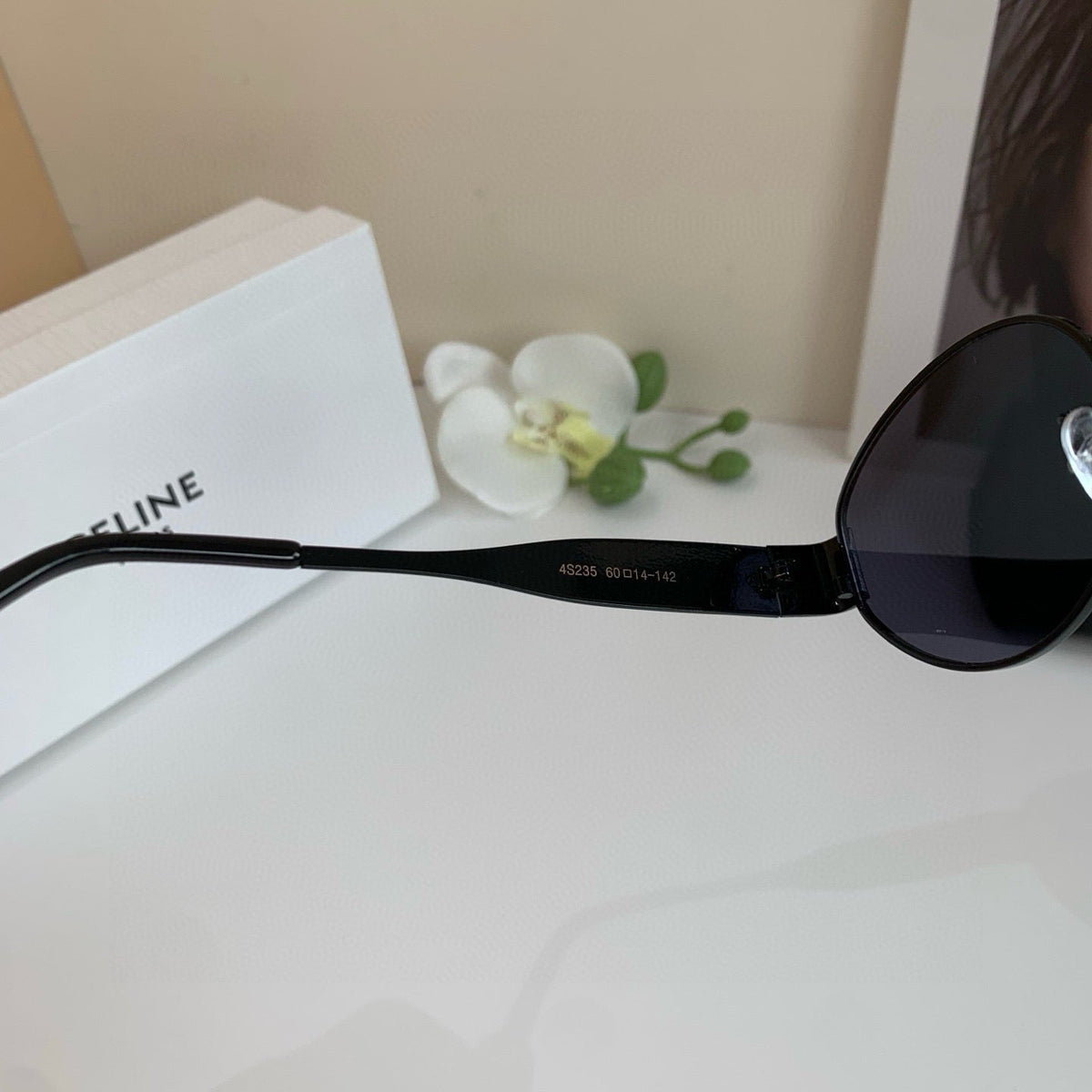 Celine Round Black Lens Sunglasses for Men & Women