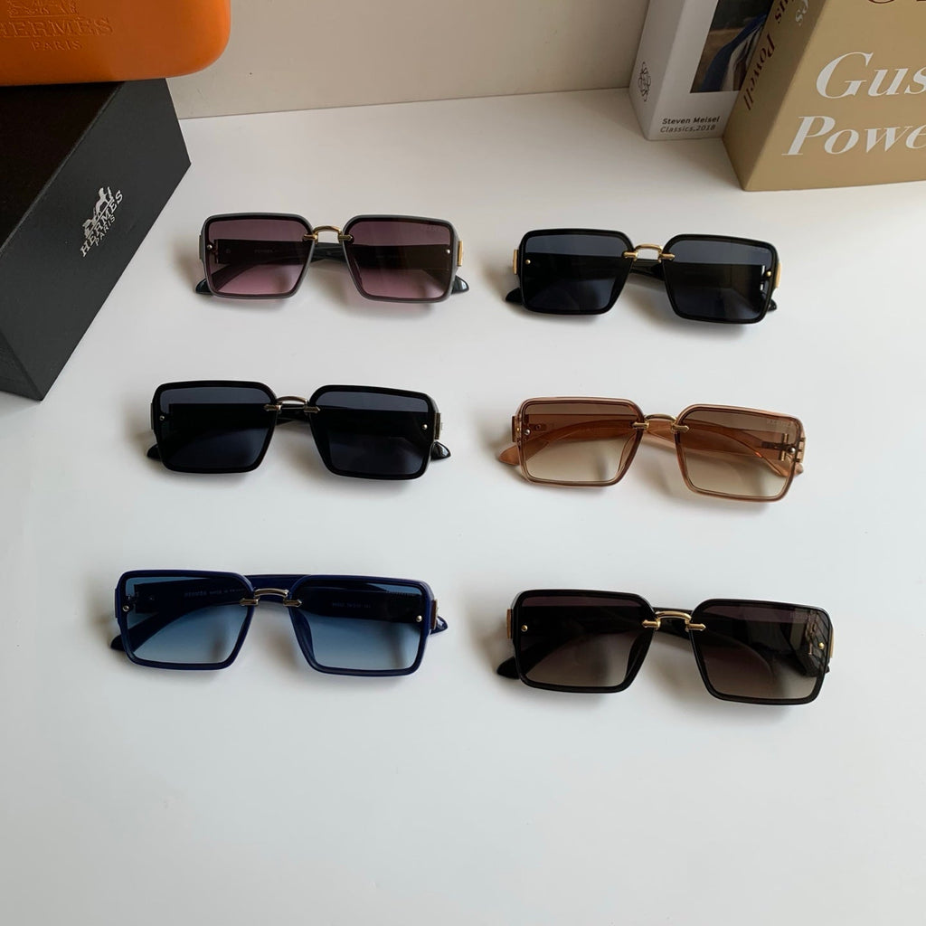 Hermès Square Silver Lens Sunglasses for Men & Women - 416536 - detail image 10