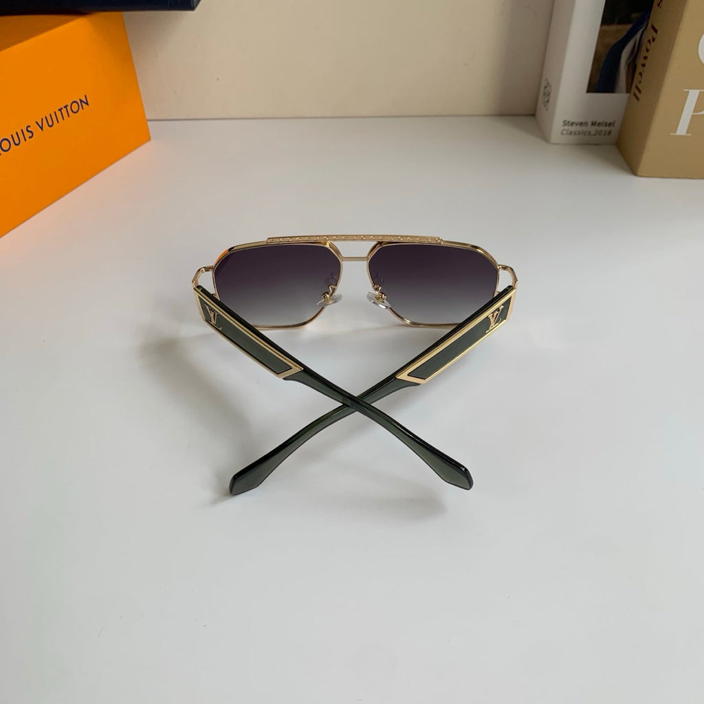Louis Vuitton Metal Aviator Silver Lens Sunglasses for Men & Women - 493136 - detail image 8