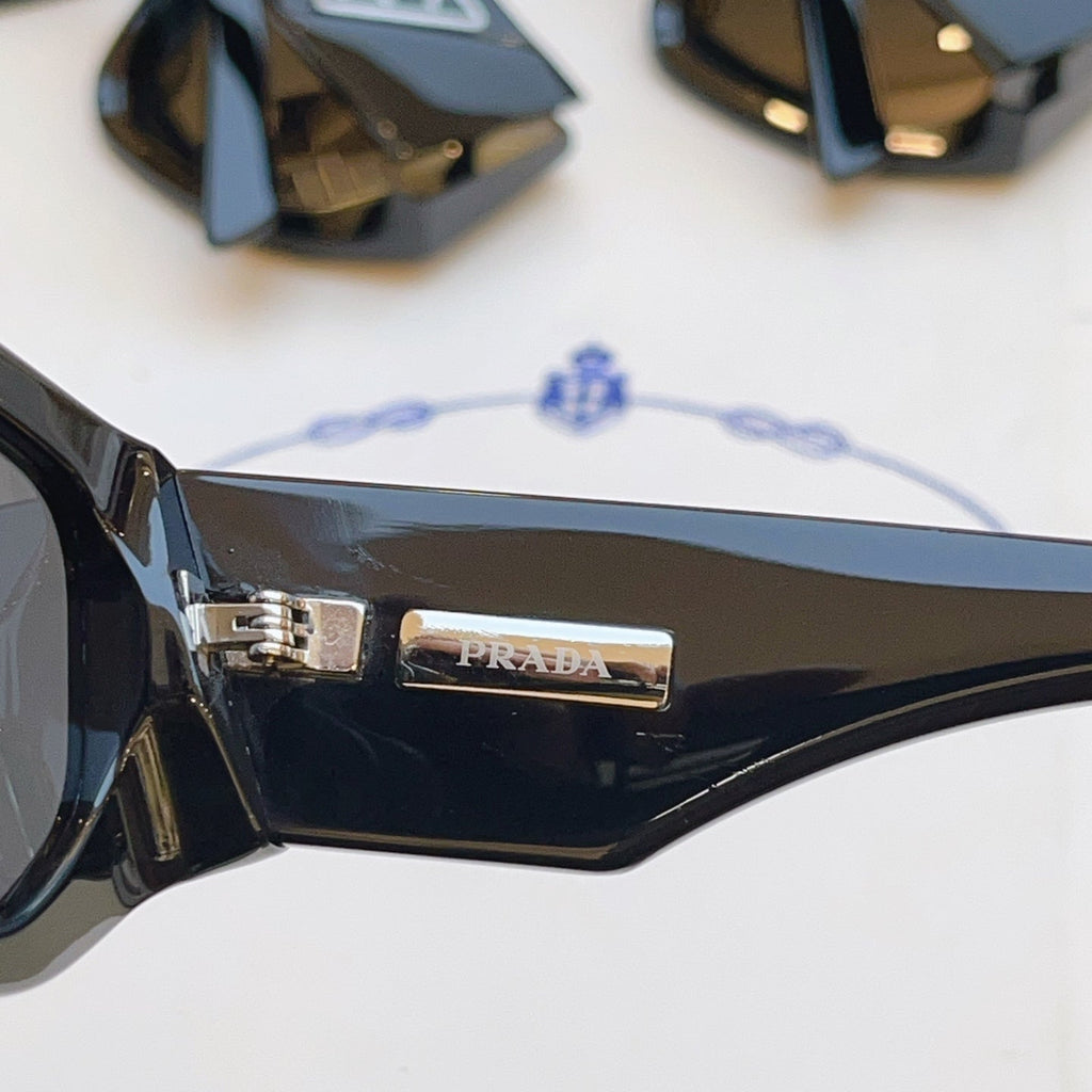 Prada SPR Fashion Blue Lens Sunglasses for Men & Women - detail image 5